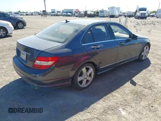 2010 Mercedes-Benz C-Class C 300 Sport with VIN WDDGF5EB1AR130862, listed as a IAAI auction lot 41819105 with 1 mi miles. Bid and sale history available at carsss.com. Image 4.