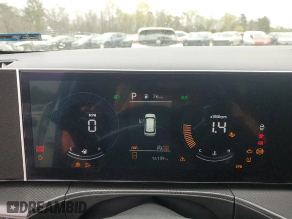 2024 Hyundai Santa Fe SE with VIN 5NMP14GL5RH005128, listed as a Copart auction lot 50128495 with 16,139 mi miles and Salvage title. Bid and sale history available at DreamBid. Image 9.