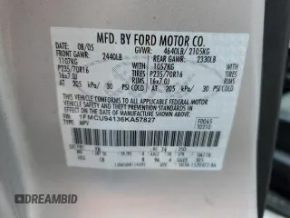 2006 Ford Escape Limited with VIN 1FMCU94136KA57827, listed as a Copart auction lot 69275634 with 180,471 mi miles and Salvage Title. Bid and sale history available at carsss.com. Image 15.
