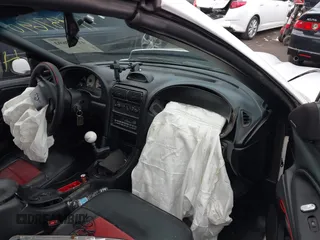 1996 Ford Mustang GT with VIN 1FALP45X7TF201553, listed as a IAAI auction lot 41487690 with 102,015 mi miles. Bid and sale history available at carsss.com. Image 5.