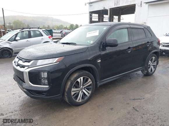 2023 Mitsubishi Outlander Sport ES with VIN JA4ARUAU5PU014217, listed as a IAAI auction lot 40414801 with 46,239 mi miles. Bid and sale history available at carsss.com. Image 22.