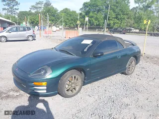 2001 Mitsubishi Eclipse GT with VIN 4A3AE85H31E012227, listed as a IAAI auction lot 42057954 with 72,975 mi miles. Bid and sale history available at carsss.com. Image 2.