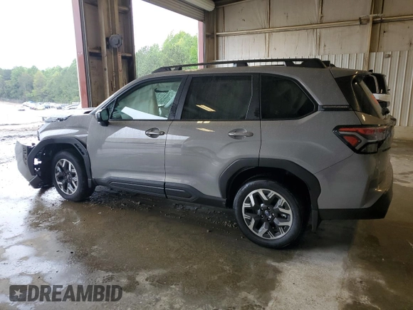 2025 Subaru Forester Premium с VIN JF2SLDBC2SH542284, выставлен на аукционе Copart как лот 56413575 с пробегом 740 миль миль и Списание • Salvage title. История ставок и продаж доступна на DreamBid. Изображение 2.
