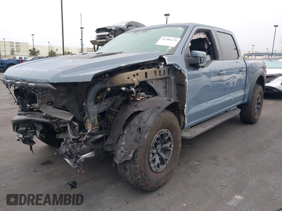 2023 Ford F-150 Raptor with VIN 1FTFW1RG4PFC89812, listed as a IAAI auction lot 41786479 with Not Provided miles and . Bid and sale history available at DreamBid. Image 22.