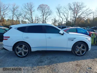 2023 Genesis GV80 with VIN KMUHCESC9PU123083, listed as a IAAI auction lot 41166075 with 20,216 mi miles. Bid and sale history available at carsss.com. Image 14.