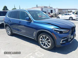 2020 BMW X5 sDrive40i with VIN 5UXCR4C03L9C82755, listed as a IAAI auction lot 42494503 with 50,706 mi miles and . Bid and sale history available at DreamBid. Image 1.