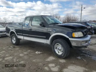 1997 Ford F-150 XL with VIN 1FTDX18W7VNB91535, listed as a Copart auction lot 47724665 with 206,357 mi miles and Clean Title. Bid and sale history available at carsss.com. Image 4.