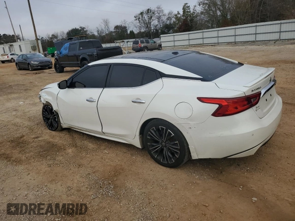 2016 Nissan Maxima SV with VIN 1N4AA6APXGC419309, listed as a Copart auction lot 44352935 with 130,893 mi miles and Salvage Title. Bid and sale history available at DreamBid. Image 2.