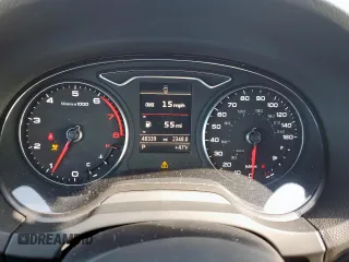 2015 Audi A3 2.0T Premium with VIN WAUBFGFF1F1076631, listed as a Copart auction lot 51924635 with 48,339 mi miles and Salvage Title. Bid and sale history available at carsss.com. Image 9.