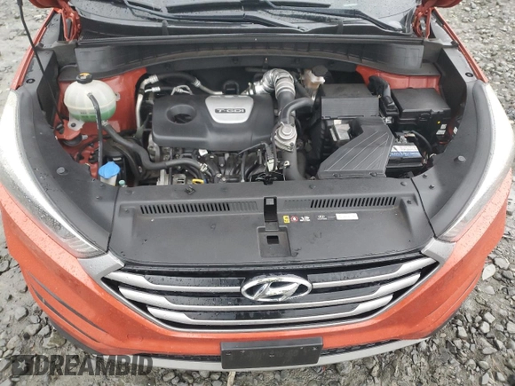 2017 Hyundai Tucson Sport z VIN KM8J33A25HU479951, wystawiony jako Copart lot #47854555 z przebiegiem 103 818 mil mil oraz Szkoda całkowita • Salvage title. Historia ofert i sprzedaży dostępna na DreamBid. Obrazek 14.