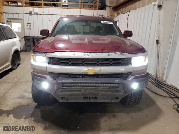 2016 Chevrolet Silverado 1500 LT with VIN 1GCVKREH4GZ423012, listed as a Copart auction lot 46349635 with 81,875 mi miles and Salvage Title. Bid and sale history available at carsss.com. Image 5.