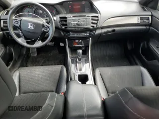 2017 Honda Accord Sedan Sport with VIN 1HGCR2F58HA000045, listed as a Copart auction lot 53127455 with 109,976 mi miles and Salvage Title. Bid and sale history available at carsss.com. Image 8.