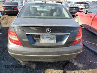 2013 Mercedes-Benz C 300 Sport with VIN WDDGF8AB5DA808409, listed as a Copart auction lot 88783355 with 145,395 mi miles and Salvage title. Bid and sale history available at DreamBid. Image 6.