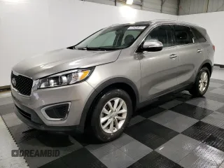 2018 Kia Sorento LX with VIN 5XYPG4A36JG345376, listed as a Copart auction lot 50245185 with 124,644 mi miles and Clean Title. Bid and sale history available at carsss.com. Image 1.