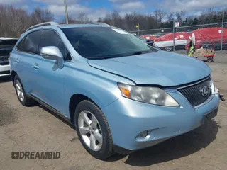 2010 Lexus RX 350 with VIN 2T2BK1BA5AC067176, listed as a IAAI auction lot 42045335 with 264,182 mi miles. Bid and sale history available at carsss.com. Image 1.