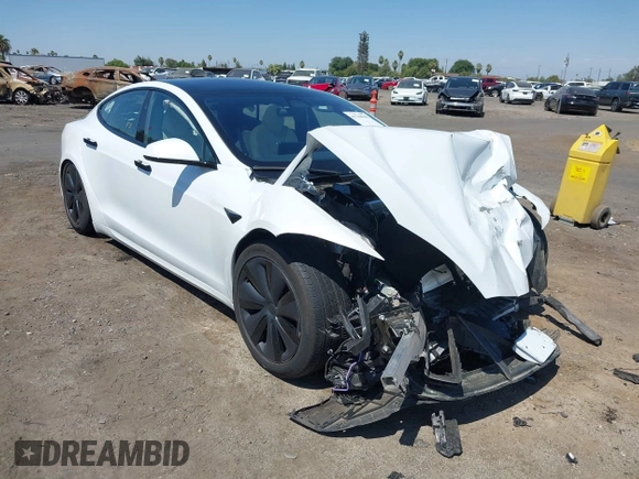2023 Tesla Model S с VIN 5YJSA1E5XPF518693, выставлен на аукционе IAAI как лот 42768848 с пробегом 17 276 миль миль и . История ставок и продаж доступна на DreamBid. Изображение 1.