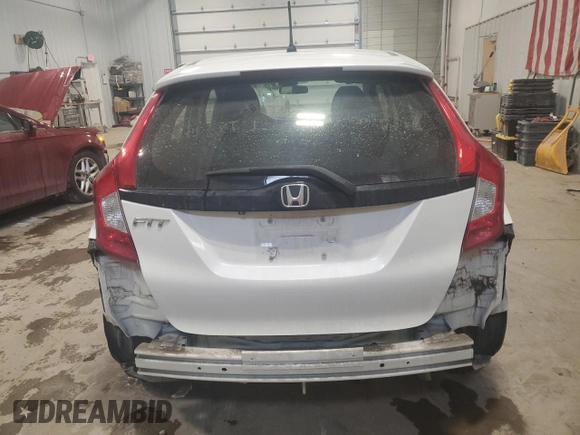2017 Honda Fit LX with VIN JHMGK5H58HS021702, listed as a Copart auction lot 42451385 with 21,382 mi miles and Salvage Title. Bid and sale history available at carsss.com. Image 6.