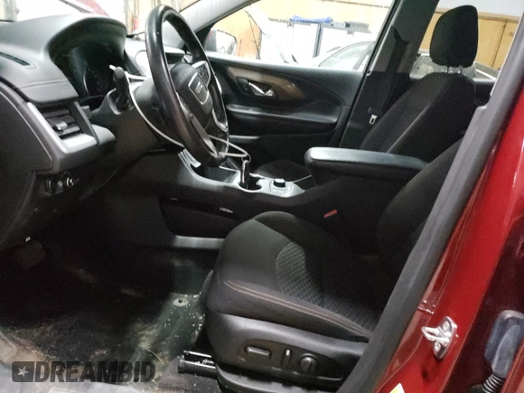 2021 GMC Terrain SLE with VIN 3GKALTEV1ML317378, listed as a Copart auction lot 54823015 with 59,753 mi miles and Salvage title. Bid and sale history available at DreamBid. Image 7.