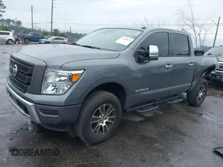 2021 Nissan Titan SV z VIN 1N6AA1EF2MN535695, wystawiony jako IAAI lot #41655071 z przebiegiem 48 727 mil mil oraz . Historia ofert i sprzedaży dostępna na DreamBid. Obrazek 2.