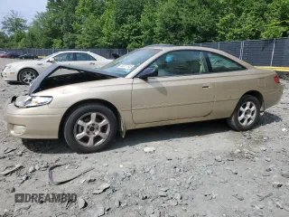 2001 Toyota Solara SE with VIN 2T1CF28P61C487916, listed as a Copart auction lot 60287745 with 149,820 mi miles and Salvage title. Bid and sale history available at DreamBid. Image 1.