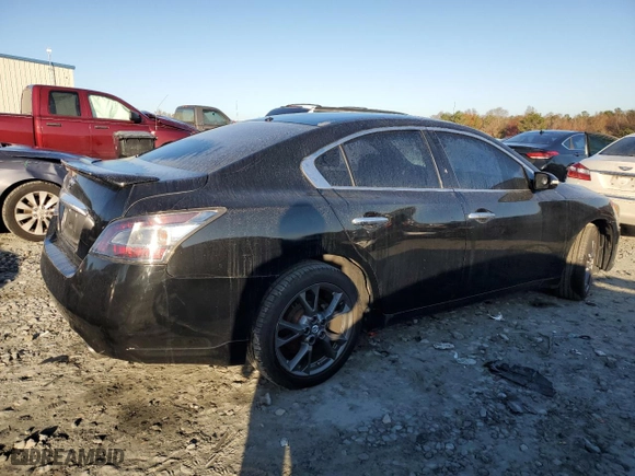 2014 Nissan Maxima 3.5 SV with VIN 1N4AA5AP5EC461829, listed as a Copart auction lot 85291084 with 106,020 mi miles and Salvage Title. Bid and sale history available at carsss.com. Image 3.