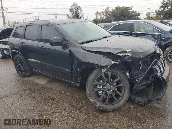 2022 Jeep Grand Cherokee WK Laredo X with VIN 1C4RJFAG6NC116294, listed as a Copart auction lot 83883234 with 35,497 mi miles and Salvage Title. Bid and sale history available at carsss.com. Image 4.