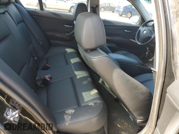 2007 BMW 3 Series 328i with VIN WBAVC53567FZ81411, listed as a Copart auction lot 56689235 with 143,823 mi miles and Salvage title. Bid and sale history available at DreamBid. Image 10.