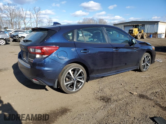 2020 Subaru Impreza Special Sports с VIN 4S3GTAM68L3722605, выставлен на аукционе Copart как лот 88341515 с пробегом 96 361 миль миль и Списание • Salvage title. История ставок и продаж доступна на DreamBid. Изображение 3.