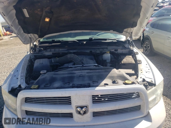 2012 Ram 1500 Sport with VIN 1C6RD7MT4CS315005, listed as a Copart auction lot 46894025 with 227,562 mi miles and Salvage title. Bid and sale history available at DreamBid. Image 11.