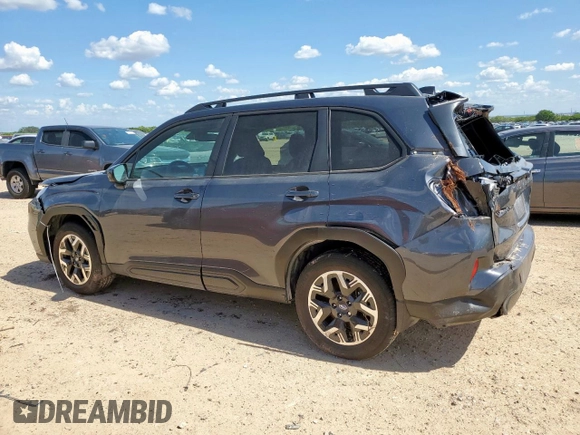 2025 Subaru Forester Premium with VIN JF2SLDDC3SH556529, listed as a Copart auction lot 65522405 with Not provided miles and Salvage title. Bid and sale history available at DreamBid. Image 2.
