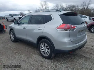 2014 Nissan Rogue SV with VIN 5N1AT2MV3EC781370, listed as a IAAI auction lot 41839854 with 62,689 mi miles. Bid and sale history available at carsss.com. Image 3.