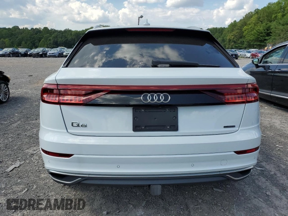 2019 Audi Q8 Prestige with VIN WA1CVAF11KD006075, listed as a Copart auction lot 67063844 with 142,069 mi miles and Clean Title. Bid and sale history available at carsss.com. Image 6.