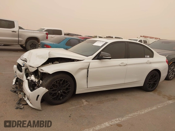2016 BMW 3 Series 320i with VIN WBA8E1G53GNT35386, listed as a IAAI auction lot 41549924 with 91,399 mi miles and . Bid and sale history available at carsss.com. Image 14.