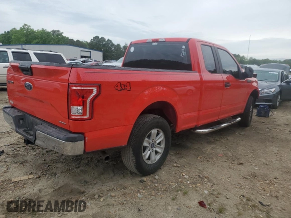 2015 Ford F-150 XLT with VIN 1FTEX1E80FKF08651, listed as a Copart auction lot 56283635 with 246,029 mi miles and Salvage title. Bid and sale history available at DreamBid. Image 3.