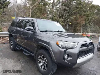 2019 Toyota 4Runner SR5 with VIN JTEBU5JR1K5649556, listed as a IAAI auction lot 41421005 with 131,814 mi miles. Bid and sale history available at carsss.com. Image 1.