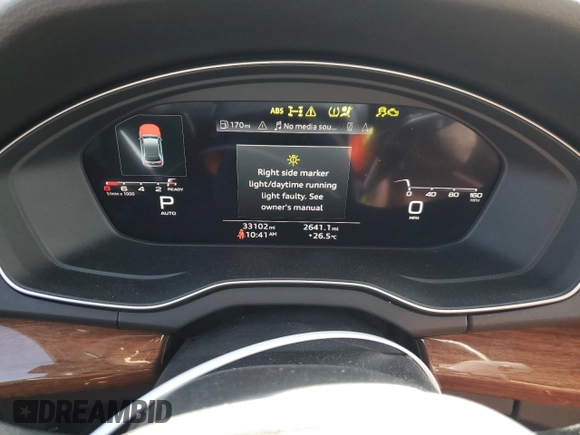 2021 Audi Q5 Prestige with VIN WA1CAAFY3M2112938, listed as a Copart auction lot 42350955 with 33,102 mi miles and Salvage Title. Bid and sale history available at carsss.com. Image 9.