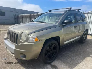 2007 Jeep Compass Limited with VIN 1J8FF57W77D185529, listed as a Copart auction lot 47286985 with 151,727 mi miles and Clean Title. Bid and sale history available at carsss.com. Image 2.