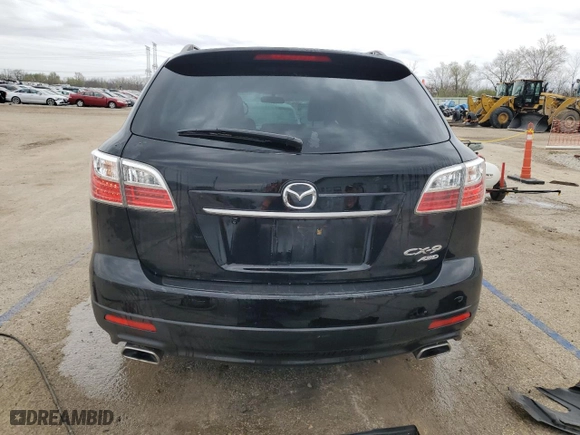 2012 Mazda CX-9 Touring with VIN JM3TB3CAXC0335615, listed as a Copart auction lot 50705145 with 228,482 mi miles and Salvage Title. Bid and sale history available at carsss.com. Image 6.