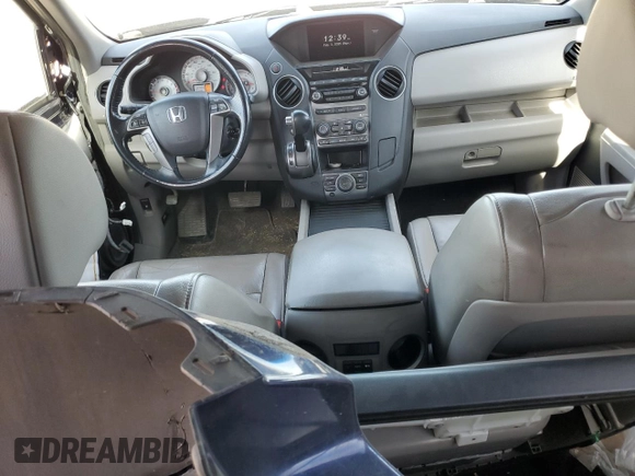 2014 Honda Pilot EX-L with VIN 5FNYF3H76EB025000, listed as a Copart auction lot 43550475 with 107,454 mi miles and Salvage Title. Bid and sale history available at carsss.com. Image 8.