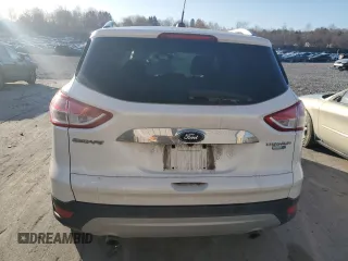 2015 Ford Escape Titanium with VIN 1FMCU9J98FUA48085, listed as a Copart auction lot 53668985 with 205,609 mi miles and Salvage Title. Bid and sale history available at carsss.com. Image 6.