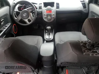 2010 Kia Soul + with VIN KNDJT2A27A7191027, listed as a Copart auction lot 50531714 with 129,680 mi miles and Salvage Title. Bid and sale history available at DreamBid. Image 8.