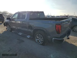 2022 GMC Sierra 1500 Limited SLT with VIN 1GTU9DET9NZ191809, listed as a Copart auction lot 85811624 with 28,776 mi miles and Salvage Title. Bid and sale history available at carsss.com. Image 2.