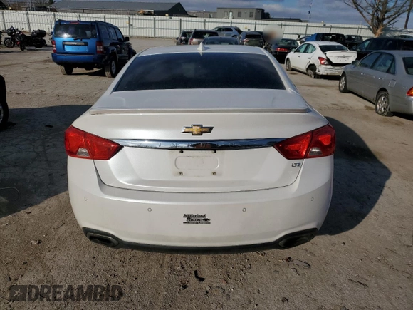 2015 Chevrolet Impala LTZ with VIN 1G1155SL2FU116577, listed as a Copart auction lot 82991494 with Not Provided miles and Salvage Title. Bid and sale history available at DreamBid. Image 6.