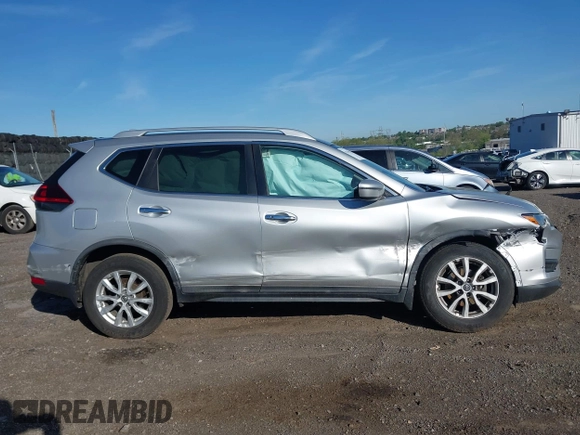 2018 Nissan Rogue SV with VIN KNMAT2MV9JP595095, listed as a IAAI auction lot 42110732 with 66,622 mi miles. Bid and sale history available at carsss.com. Image 12.