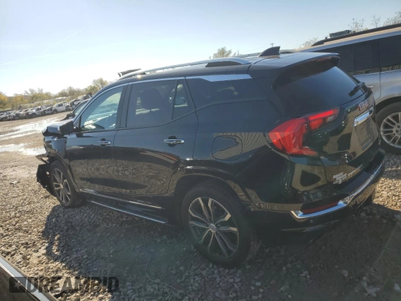 2019 GMC Terrain Denali with VIN 3GKALXEXXKL187803, listed as a Copart auction lot 78712724 with 73,542 mi miles and Salvage Title. Bid and sale history available at carsss.com. Image 2.