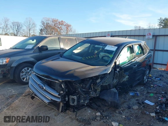 2018 Ford Edge Titanium with VIN 2FMPK4K85JBB88450, listed as a IAAI auction lot 41148816 with 124,320 mi miles. Bid and sale history available at carsss.com. Image 2.