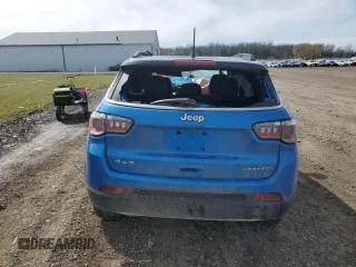 2023 Jeep Compass Limited with VIN 3C4NJDCN3PT549478, listed as a Copart auction lot 50624665 with 19,087 mi miles and Salvage title. Bid and sale history available at DreamBid. Image 6.