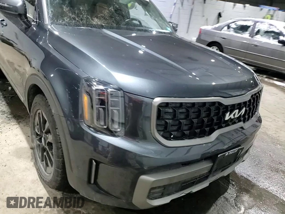 2023 Kia Telluride SX Prestige with VIN 5XYP5DGC2PG373567, listed as a Copart auction lot 88585115 with 37,633 mi miles and Salvage title. Bid and sale history available at DreamBid. Image 11.
