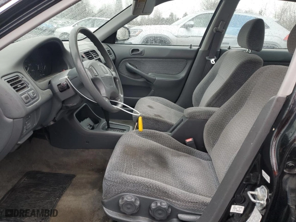 1999 Honda Civic EX with VIN 2HGEJ8644XH541829, listed as a Copart auction lot 45734025 with 129,960 mi miles and Salvage Title. Bid and sale history available at carsss.com. Image 7.
