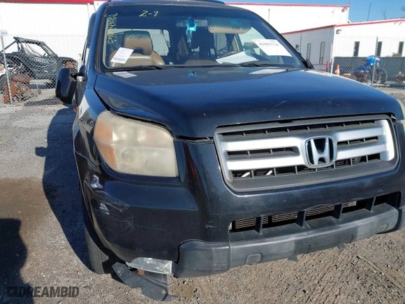 2006 Honda Pilot EX-L with RES with VIN 2HKYF18686H509524, listed as a IAAI auction lot 41863126 with 1 mi miles. Bid and sale history available at carsss.com. Image 6.